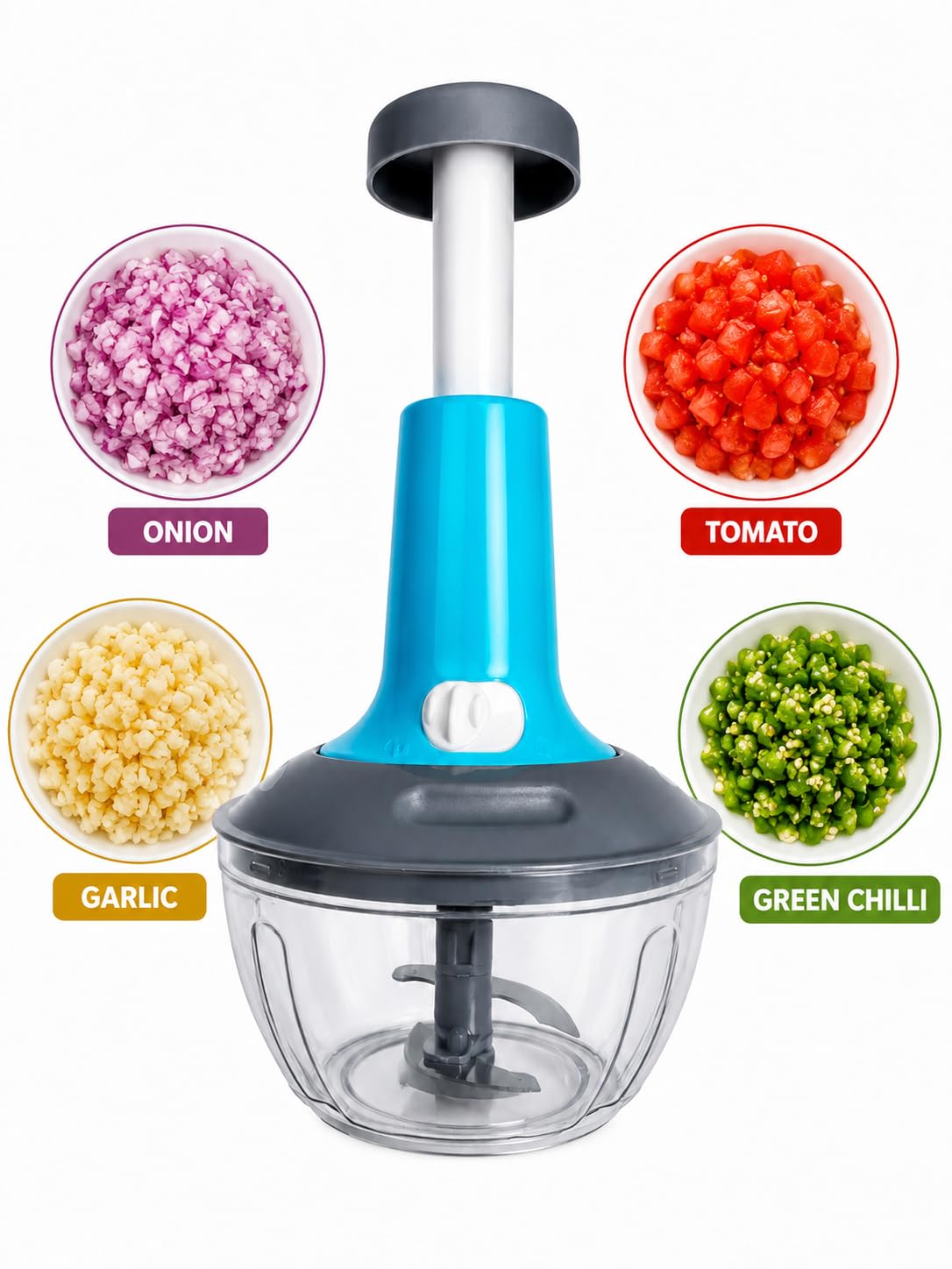 Hand Press Vegetable Chopper