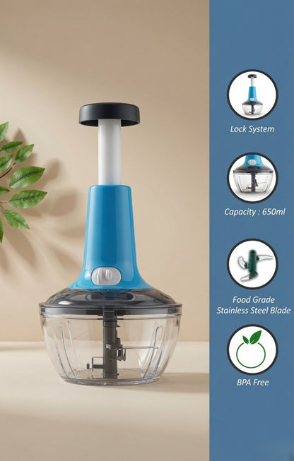 Hand Press Vegetable Chopper